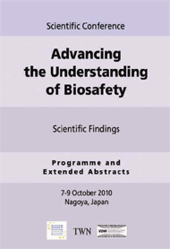 Scientific Conference: Advancing the Understanding of Biosafety