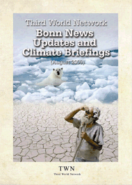 TWN Bonn News Updates and Climate Briefings (August 2009)