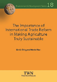 The Importance of International Trade Reform in Making Agriculture Truly Sustainable (No. 18) - Click Image to Close